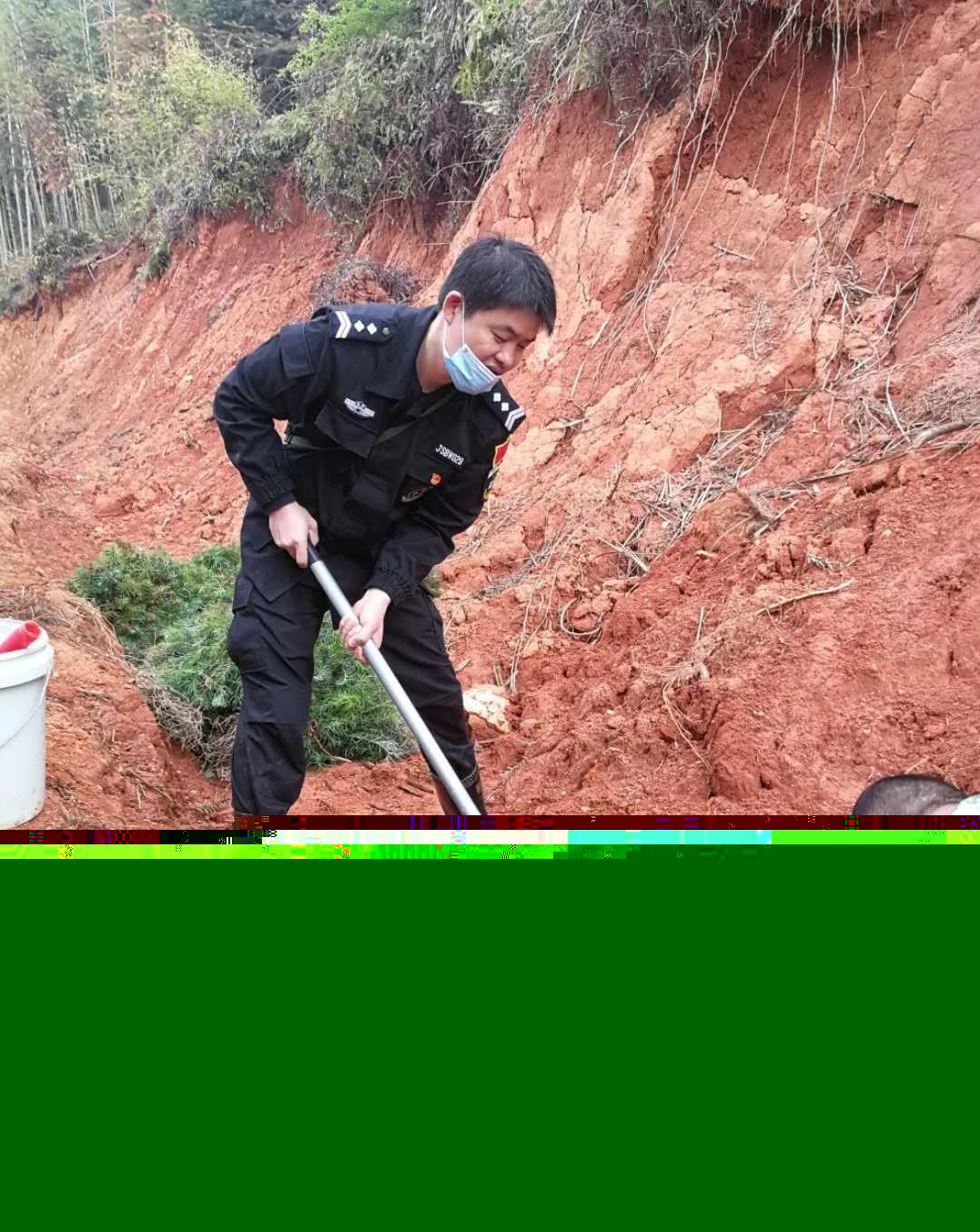 青山挂白我复绿 防疫复工添色彩 ——资源保护部义务突击队工作纪实